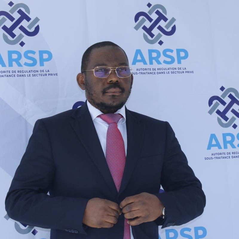 Ahmed Kalej Nkand, DG l'ARSP 